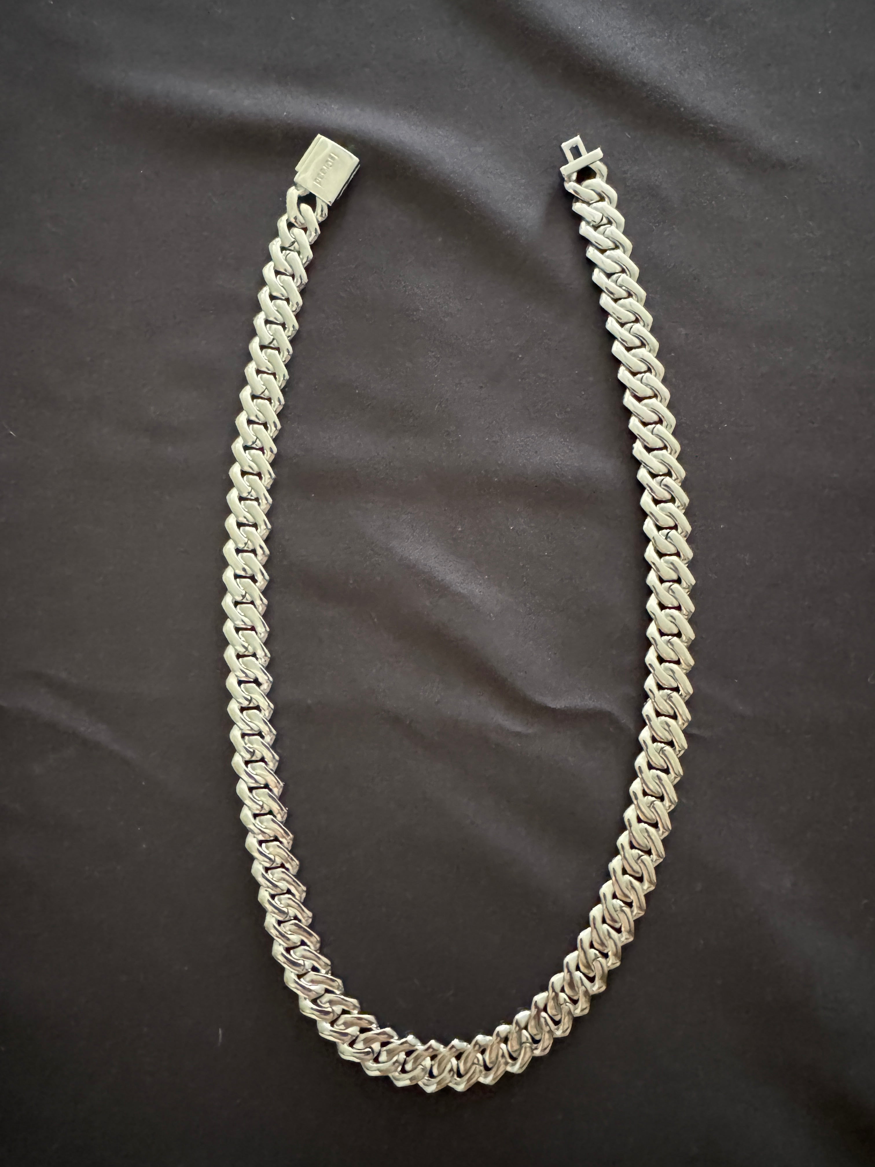 VVS1 Moissanite Cuban Link Chain