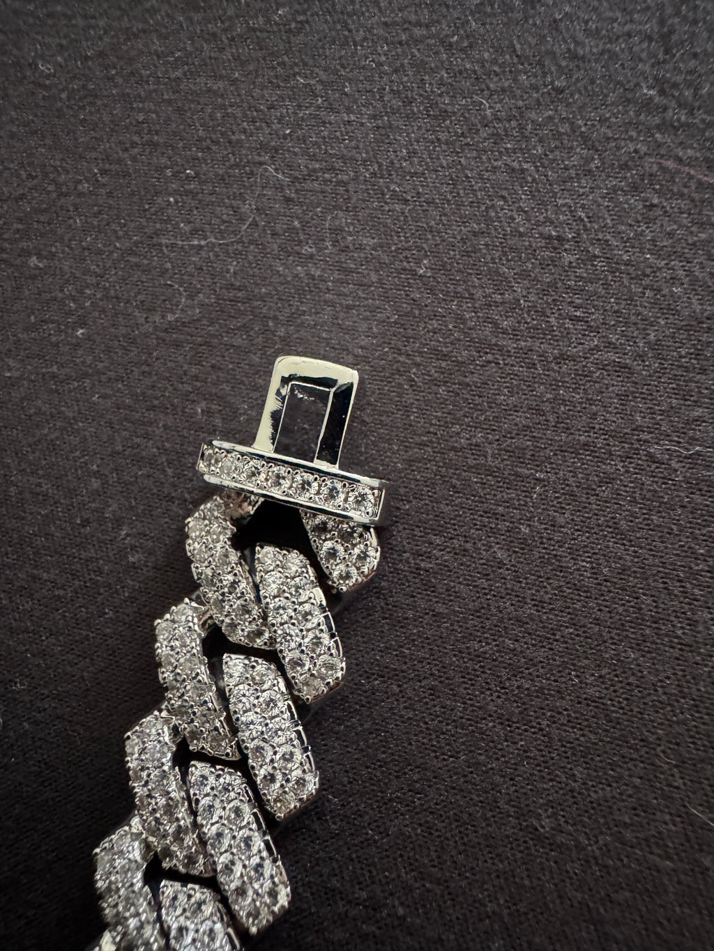 VVS1 Moissanite Cuban Link Chain
