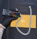 VVS1 Moissanite Cuban Link Chain 14mm | Passes Diamond Tester – ISCREED