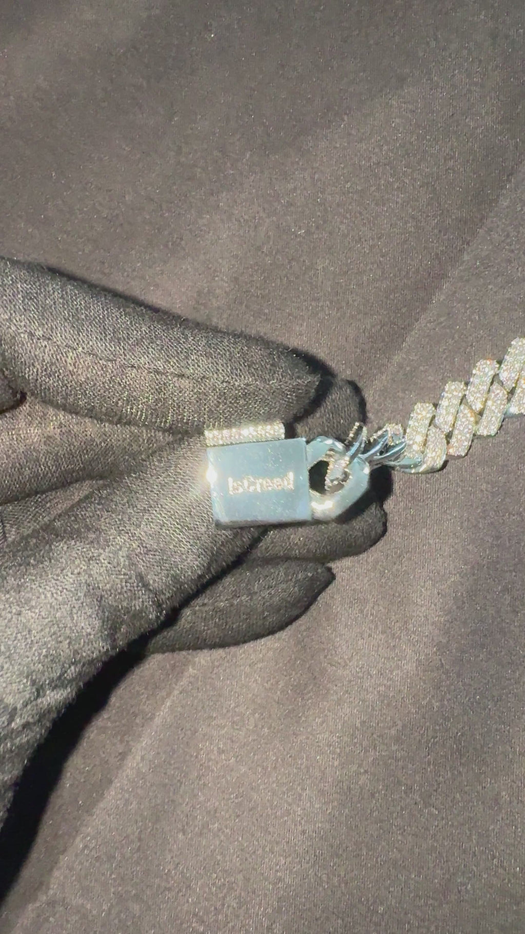 VVS1 Moissanite Cuban Link Chain
